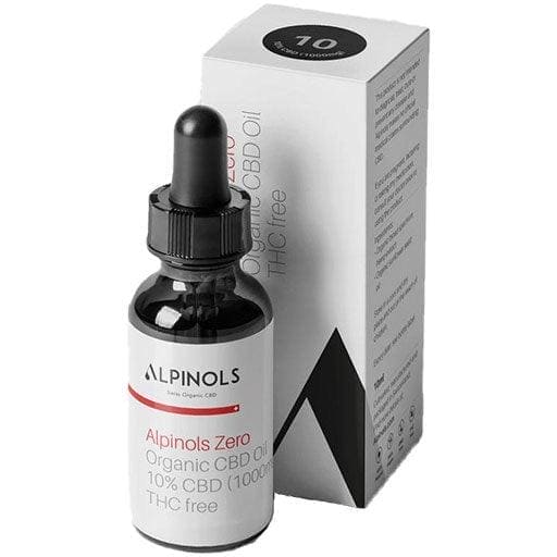 CBD, ALPINOLS ZERO Organic CBD Oil Broadspectrum 10% - UKDorf