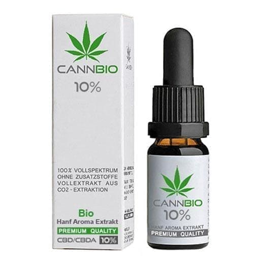 CBD (cannabidiol) 10% CBDA (cannabidiolic acid) CANNBIO drops 10 ml UK