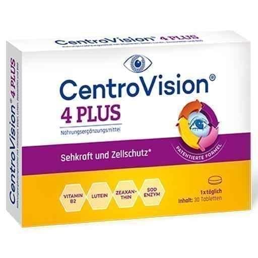 CENTROVISION 4 PLUS tablets 30 pc UK