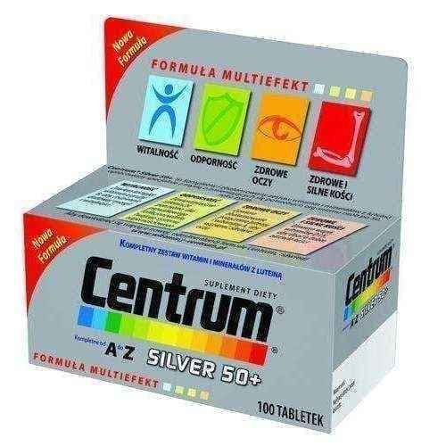 CENTRUM AZ Silver 50+ x 100 tablets