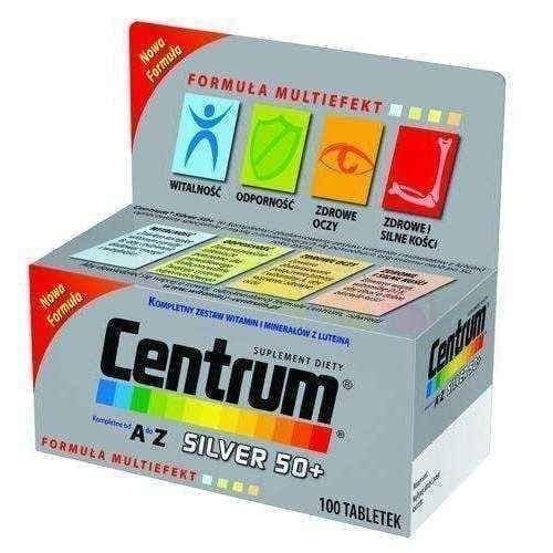 CENTRUM AZ Silver 50+ x 60 tablets UK