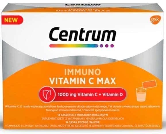 Centrum Immuno Vitamin C Max x 14 sachets - UKDorf