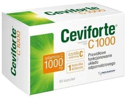 Ceviforte C 1000, Vitamin C (L-ascorbic acid) - UKDorf