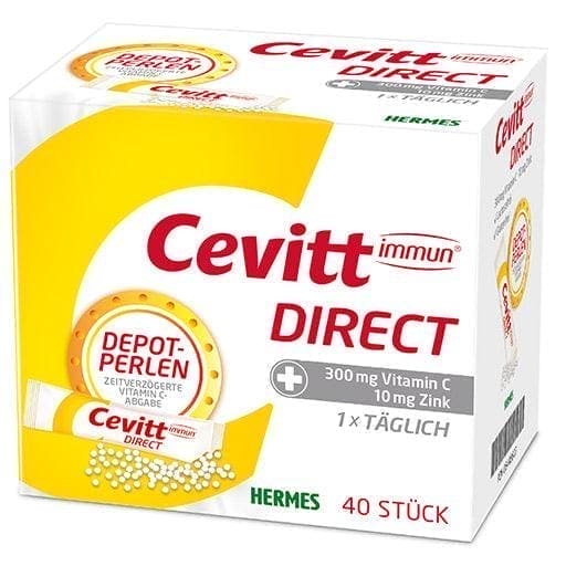 CEVITT immune DIRECT pellets, vitamin C, citrus flavonoids, zinc, histidine - UKDorf