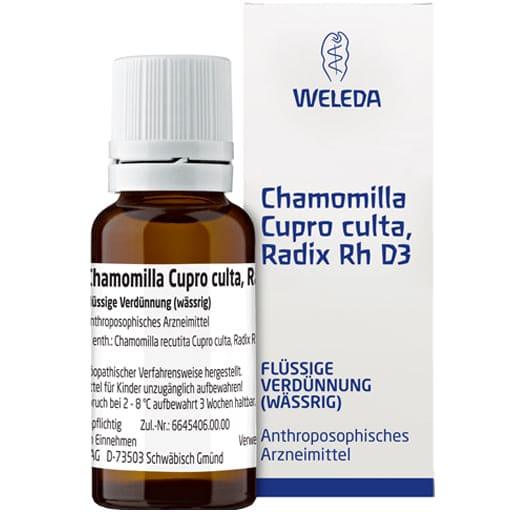 Chamomilla cupro culta radix d3 Rh - UKDorf