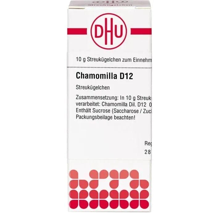 CHAMOMILLA D 12, muscle spasm, hay fever, rheumatic pain, hemorrhoids UK