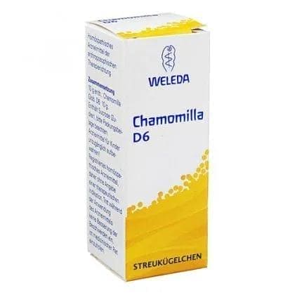 CHAMOMILLA D 6 globules, Chamomilla recutita, inflammation, infection, wounds - UKDorf