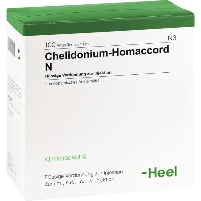 CHELIDONIUM-HOMACCORD N, Cholangitis, cholecystitis, biliary colic - UKDorf