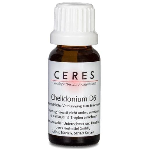 Chelidonium majus, Chelidonium D 6 Dilution, CERES - UKDorf