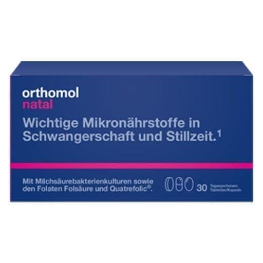 Child development, ORTHOMOL Natal tablets, capsules combination pack - UKDorf