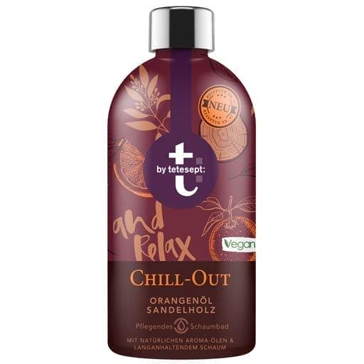 chill-out bubble bath, orange oil and sandalwood - UKDorf