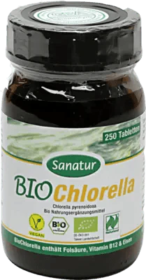 Chlorella pyrenoidosa benefits, BIOCHLORELLA Pyrene Sanatur Tablets - UKDorf