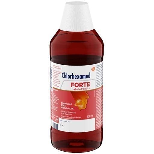 CHLORHEXAMED FORTE alcohol-free 0.2% solution UK