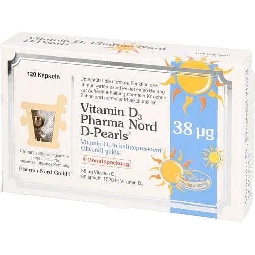 Cholecalciferol, VITAMIN D3, PHARMA Nord D-Pearls UK