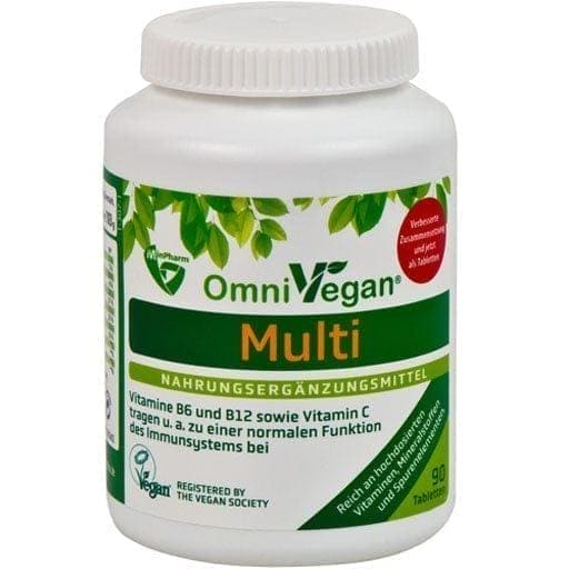 Choline, phospholipids, methylcobalamin, OMNIVEGAN Multi certified vegan - UKDorf