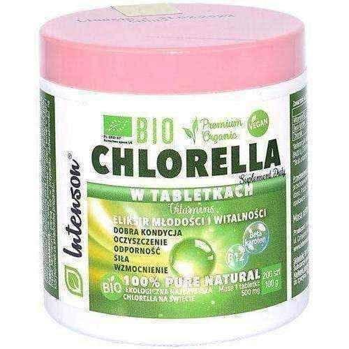 Chronic fatigue syndrome, BIO Chlorella 100g / 200 tablets UK