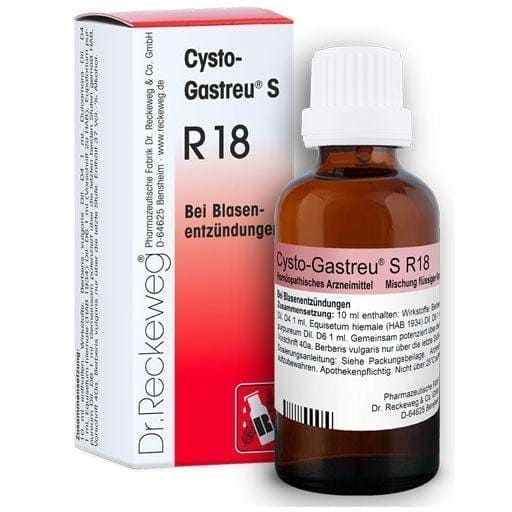 Chronic inflammation of the bladder, CYSTO-GASTREU S R18 mixture - UKDorf