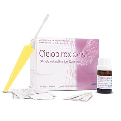 CICLOPIROX acis 80 mg, g active substance nail polish - UKDorf