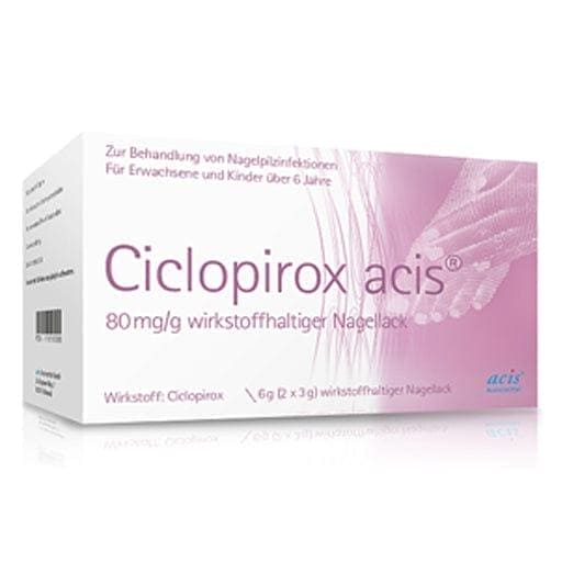 CICLOPIROX acis 80 mg, g active substance nail polish - UKDorf
