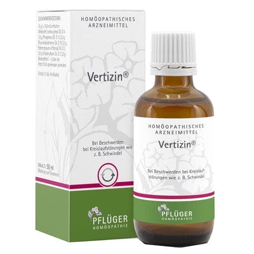 Circulatory disorder, dizziness, feeling dizzy, VERTIZIN drops - UKDorf