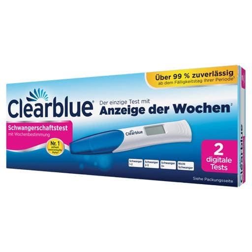 CLEARBLUE pregnancy test with week determination - UKDorf