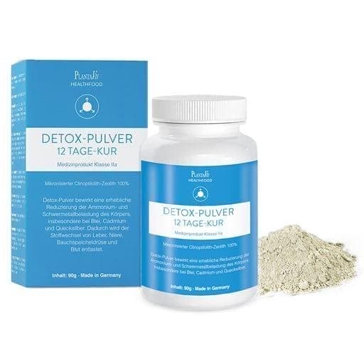 Clinoptilolite zeolite, DETOX powder 12-day cure - UKDorf
