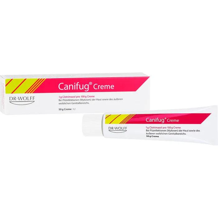 Clotrimazole, CANIFUG cream, dermatophytes, yeasts, Malassezia furfur, mycoses - UKDorf