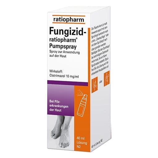 clotrimazole, FUNGIZID ratiopharm pump spray - UKDorf