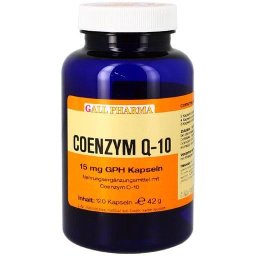 COENZYME Q10 15 mg GPH capsules - UKDorf