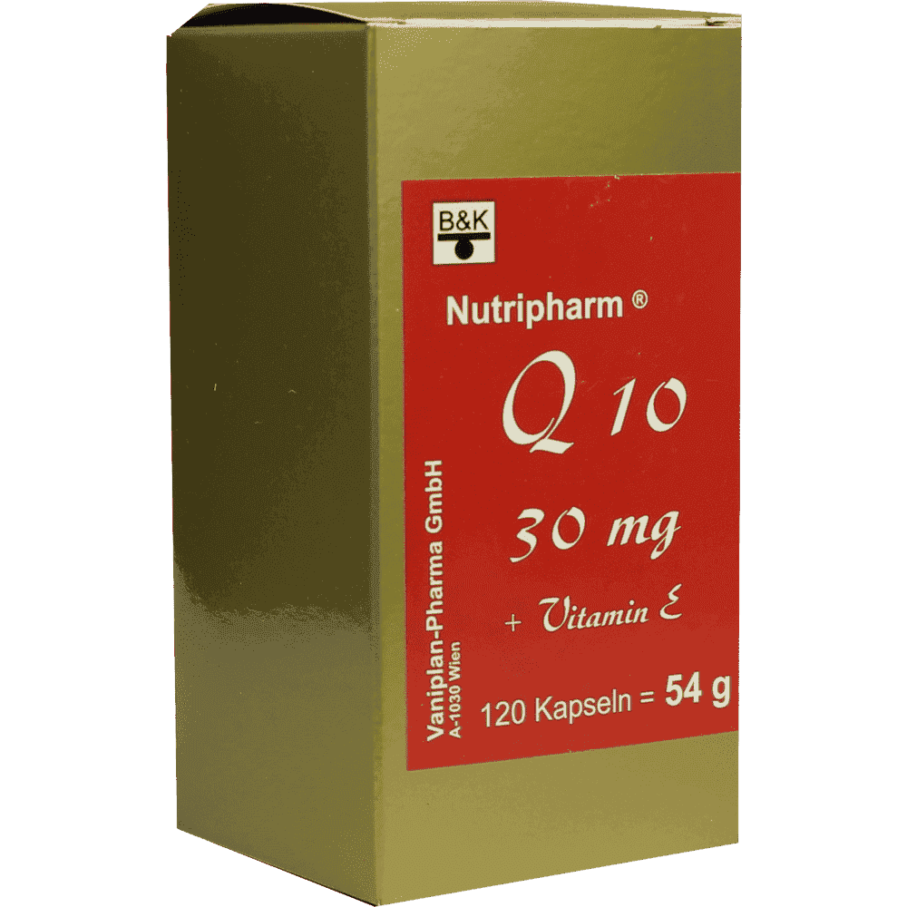 Coenzyme Q10 30mg, vitamin E UK