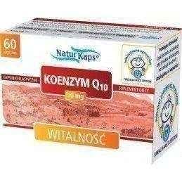 Coenzyme Q10 NaturKaps 10mg x 60 Capsules, ubidecarenone UK