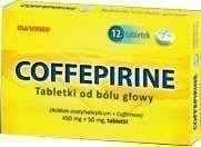 Coffepirine Tablets for headache 450mg + 50mg x 12 pieces UK