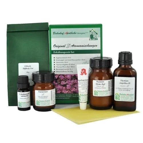 COLD TIME Set, throat comfort, licorice and marshmallow root tea - UKDorf