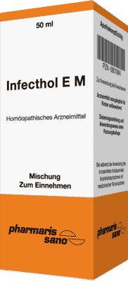 Colds, flu infections, inflammation of the respiratory tract, INFECTHOL EM - UKDorf