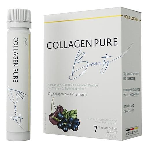 COLLAGEN PURE Beauty 10 g collagen high-dose gold - UKDorf