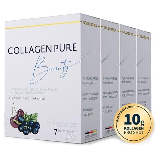 COLLAGEN PURE Beauty 10 g collagen high-dose gold - UKDorf