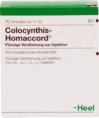 COLOCYNTHIS HOMACCORD, Neuralgia, sciatica,osteochondrosis - UKDorf
