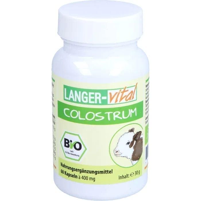 COLOSTRUM BIO 800 mg, Colostrum organic capsules - UKDorf