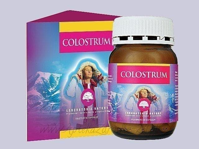 Colostrum caps. 60 NATURY LABORATORIES - UKDorf
