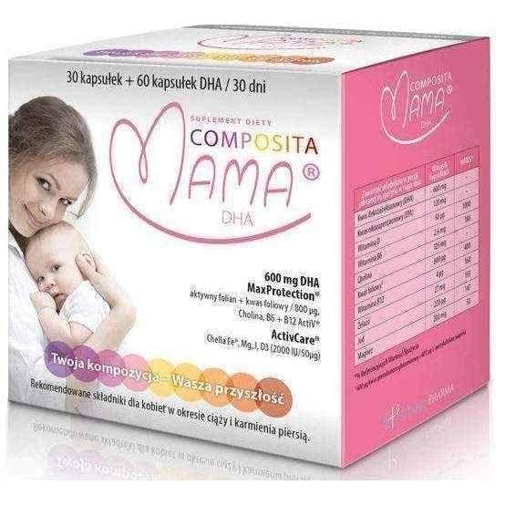 Composita Mama DHA 30 capsules UK
