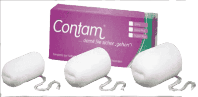 CONTAM vaginal tampon starter set, stress incontinence - UKDorf