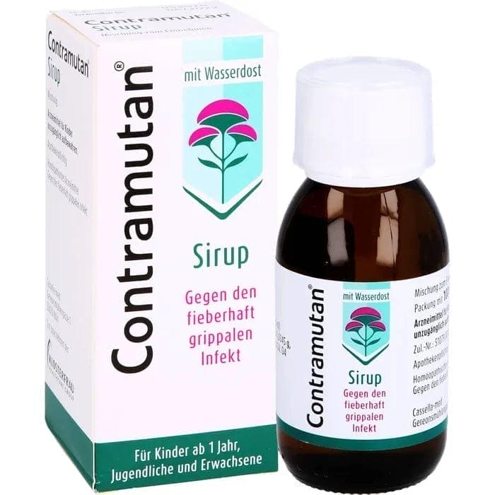 CONTRAMUTAN Syrup, flu and chest infection, upper airway cough syndrome - UKDorf
