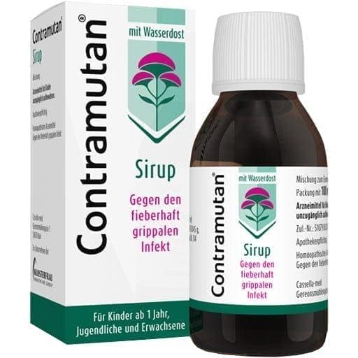 CONTRAMUTAN Syrup, flu and chest infection, upper airway cough syndrome - UKDorf