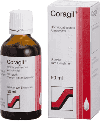 CORAGIL, cardiac arrhythmia, anxiety, angina pectoris, dizzy, dizziness - UKDorf