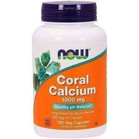 Coral Calcium 1000mg x 100 Veg capsules UK