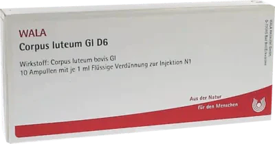 CORPUS LUTEUM GL D 6 ampoules - UKDorf