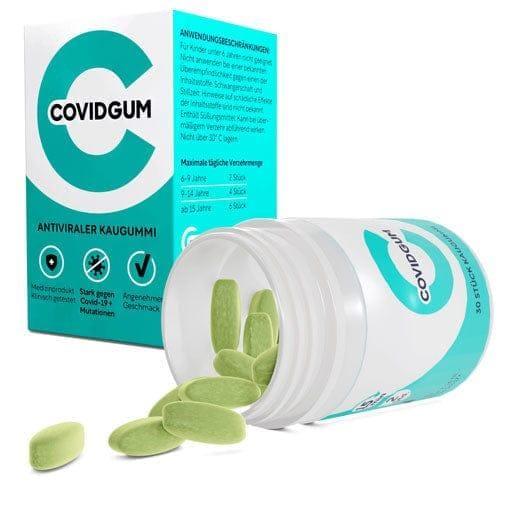COVIDGUM antiviral chewing gum, covid-19 prevention - UKDorf