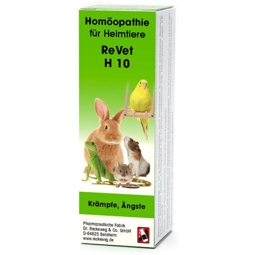 Cramps, abdominal pain, colic, anxiety, REVET H 10 globules for pets, homeopathy animals - UKDorf