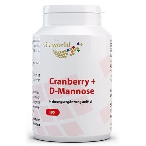 CRANBERRY, D-MANNOSE, L-methionine, zinc UK