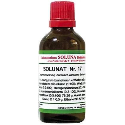 Crataegus, Hypericum, Melissa, Sanguisorba, SOLUNAT No.17 drops - UKDorf